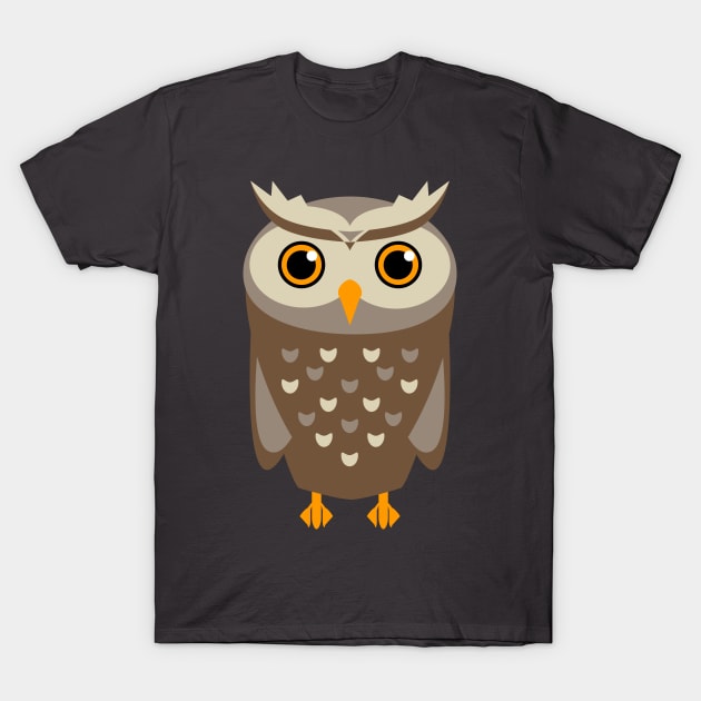 Cute Owl T-Shirt by DigitalCleo